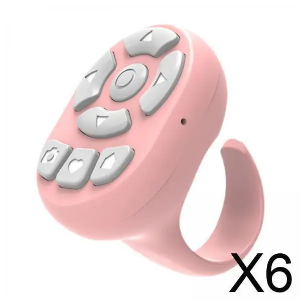 

Дистанционное прокручивающее кольцо из АБС-пластика с кнопкой затвора для селфи для смартфонов и