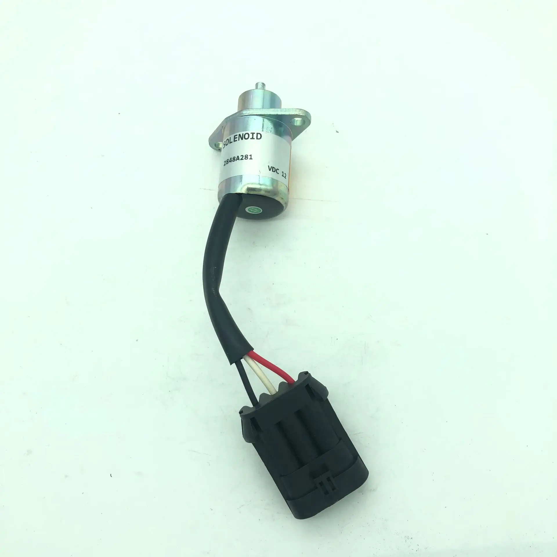 

2848A281 12V NEW Fuel Shutoff Solenoid For Perkins U Series