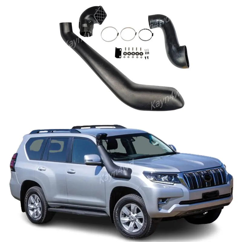 Off Road 4x4 accessori per auto Kit boccaglio presa d\'aria per 2018 + TOYOTA Lander Cruizer Prado LC150 FJ150 tubo flessibile per l\'alito