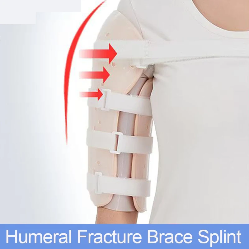 

1Pcs Humeral Fracture Brace-Humerus Splint Arm Orthosis-For Broken Upper Arm, Shoulder, Bicep, Humerus Bone with Cuff Support