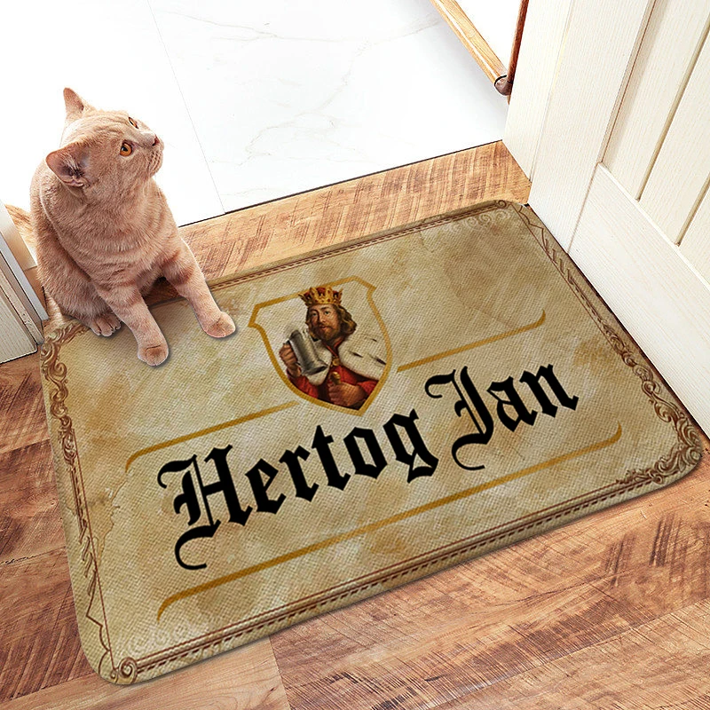 

Modern Home Decoration Mat Z-Hertog Jans Hallway Door Entrance Carpet for Kitchen Front Door Custom Rug Aesthetic Funny Doormat