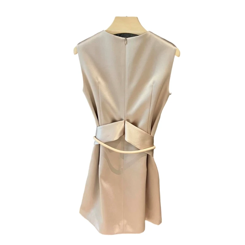 드레스 편안하고 세련된 올 매치 하이 스트리트 패셔너블 아름다운 25 고급스러운 빈티지 스타일 캐시미어 드레스 – 소프트 AF1815