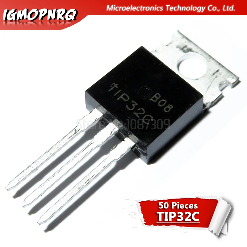 50pcs TIP31C TIP32C TIP41C TIP42C Transistor TO-220 TO220 TIP31 TIP32 TIP41 TIP42