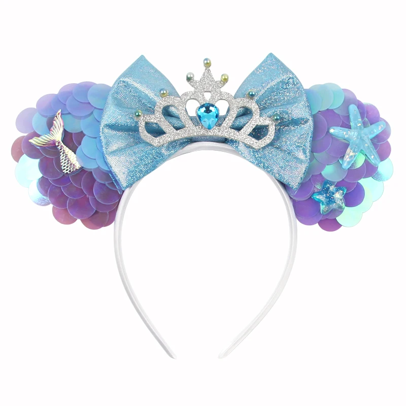 2024 New Mermaid Mouse Ears Headband For Girls 5\