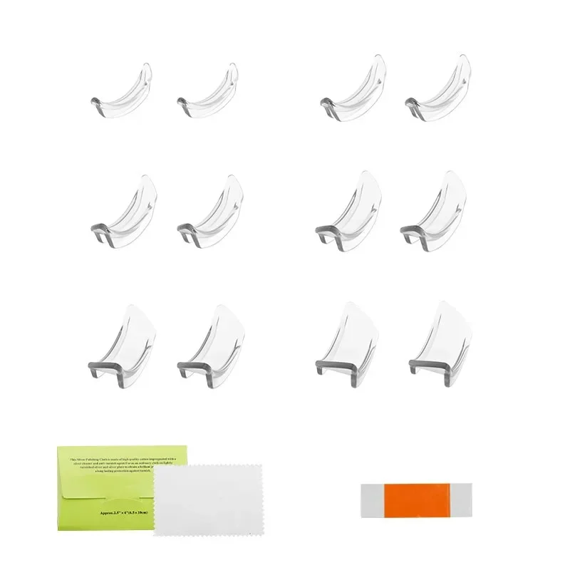 12Pcs Silicone Invisible Ring Size Adjuster for Loose Rings Ring Adjuster Fit Tighten Reducer Jewelry Tool