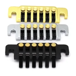 Guitar Tune-O-Matic Saddle Bridge and Vintage TP6 Tailpiece Combo for Gibson Les Paul LP Style 6 Strings Electric Guitar