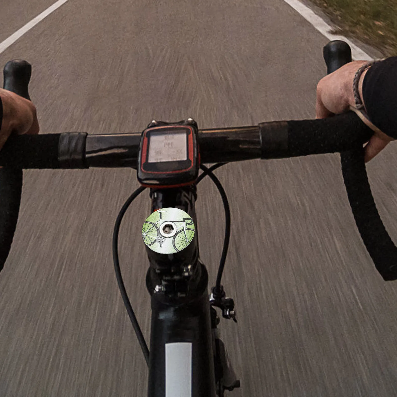 Aluminum Alloy Bike Headset Cap Fine Workmanship Beautiful Appearance Popular Bicycle Part Accessories Headset Cap