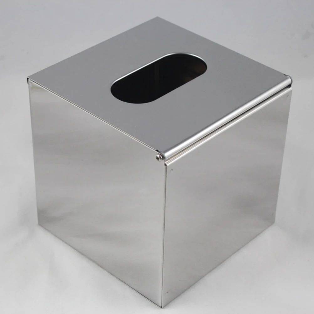 

Tissue Box Waterproof Desktop Hanging Roller Paper ganizer ganizer Roller Paper Wall Mounted Bathroom Home Storage Stainless