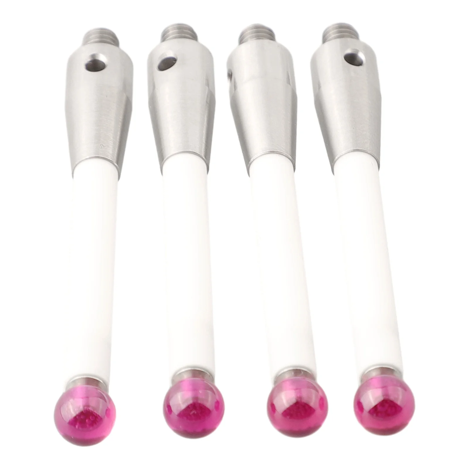 Red Cmm Probe Stylus Cmm Probe Stylus Straight Styli 6mm Diameter Ceramic Stem Gemstones For CMM Machine Tools