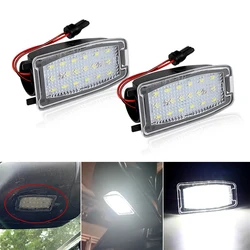2Pcs LED Side Mirror Lamps Puddle Light For Land Rover Discovery 3 Discovery 4 Freelander 2 Range Rover 3 Sport L320 LR2 LR3 LR4