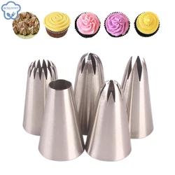 Russian Icing Piping Pastry Nozzles For Cakes Fondant Decor Confectionery Flower Cream Nozzle Kitchen Gadgets 1M#2A#2D#2F#6B