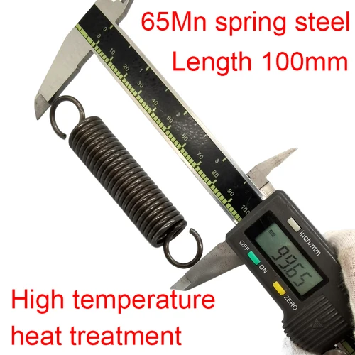 2 unids/lote 10cm de longitud piezas universales de horno de Gas comercial resorte de tracción de puerta