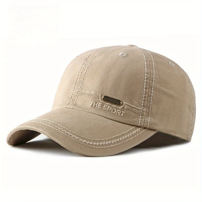 Sports Embroidered Baseball Cap Men's Breathable Duckbill Cap Women's Sun Cap Baseball Cap Truck Driver Hat