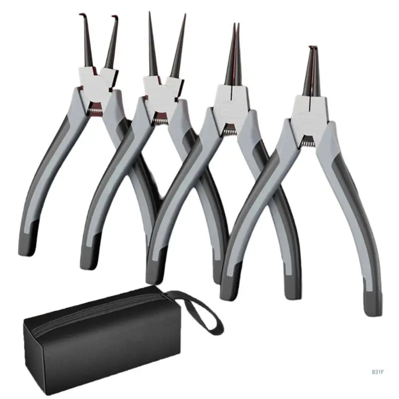 

Precise Rings Pliers for Internal/External Circlips, Ergonomic Handle