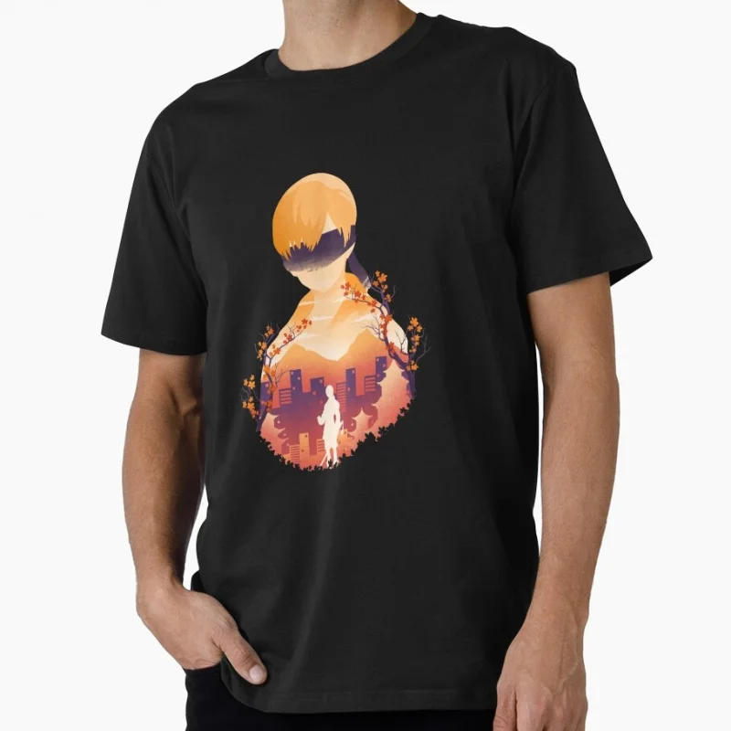 

YoRHa 9s 2B NieR Automata No. 2 Type B Anime T-shirt for Gamer Waifu Girl Cyber Punk Graphic Clothes Y2K Tee US Size Tops S-6XL