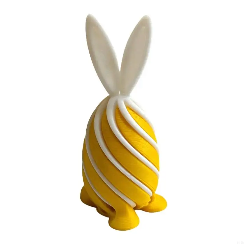 

Handmade 3D Printed Easter Rabbit Toy Ornament With Unique Design For Collectors And Holiday Gift Exchange