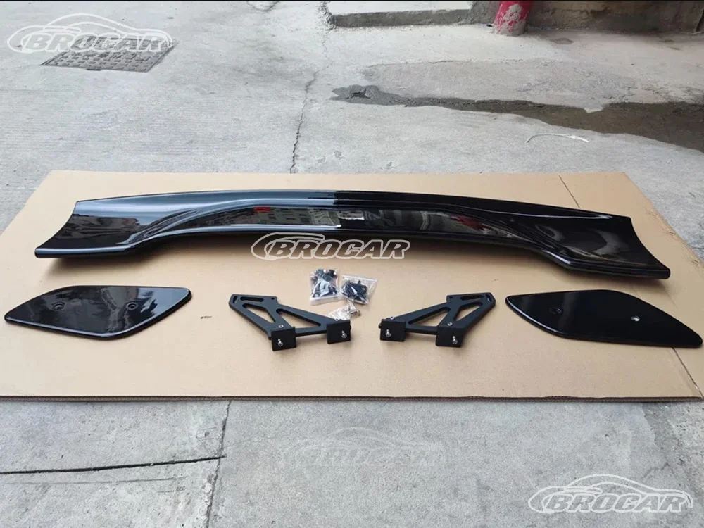 Voor 2002-2015 Nissan 350Z 370Z GEN 5 6 Z33 Z34 GT Stijl Hoge Kwaliteit ABS Plastic Ongeverfd spoiler Kofferbak Boot Wing Spoiler