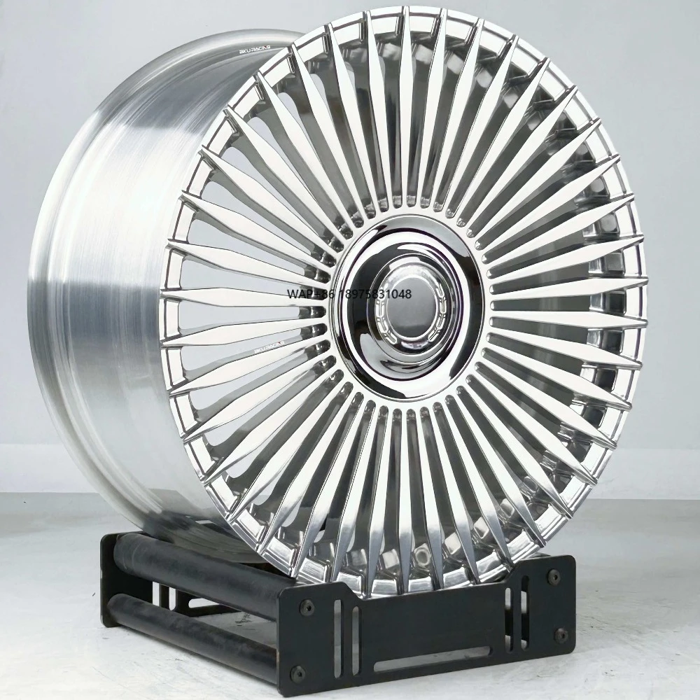 

Forged 5x120 Wheels for E70 F15 X5 F16 E71 X6 F01 F02 740 750 M760 20 21 22 23 24 Inch Rims Polished Spokes Alloy Wheels