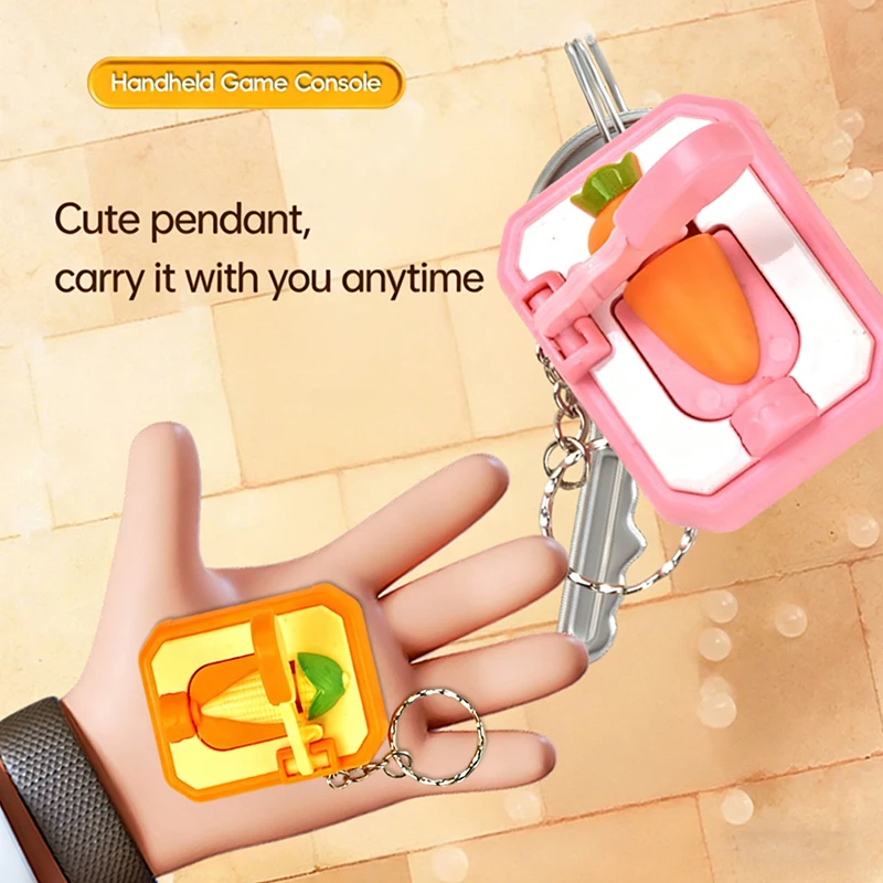 DIY Keychain Carrot-cutting Creative Mini Cutting Fun Stress-relieving Toy Interesting Toy Gift view 5