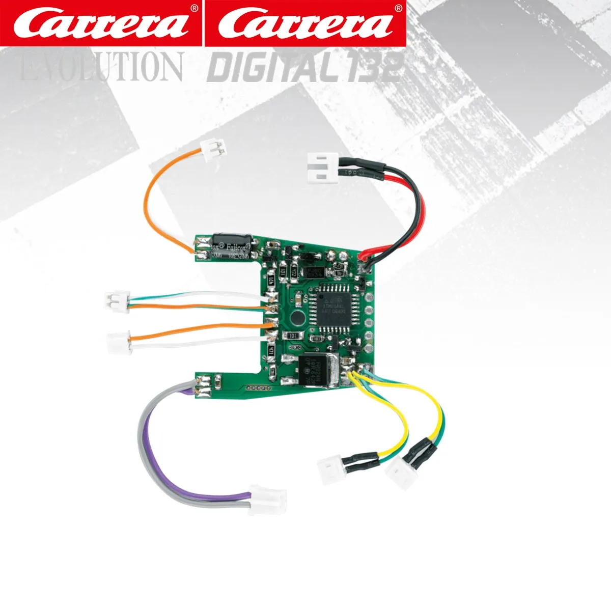 Carrera Slot Car Decoder D132 with Flashing Light