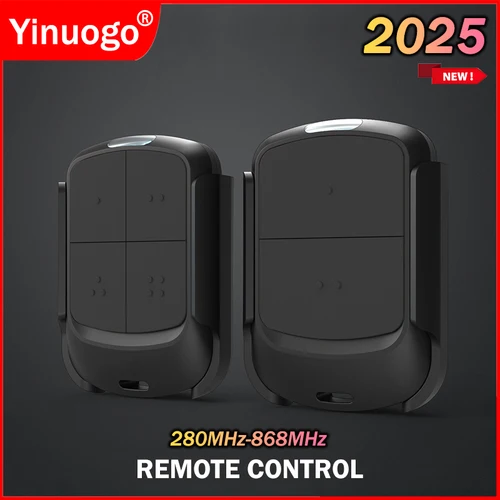 mando garaje universal Duplicador de control remoto multifrecuencia para puerta de garaje, portón eléctrico, 280MHz-868MHz, 433MHz, transmisor clonador de código