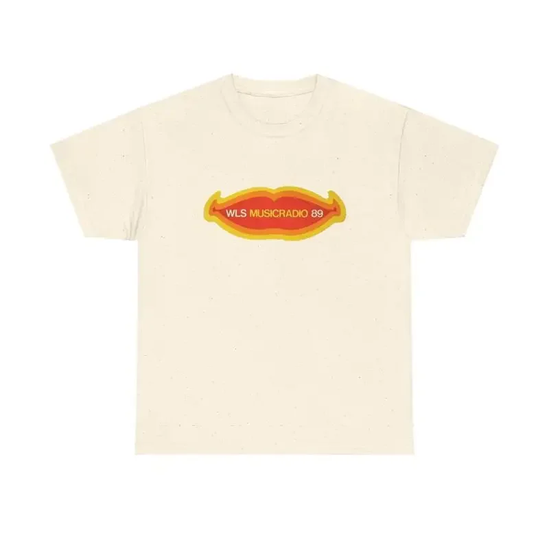 Retro Throwback T Shirt WLS AM Radio Chicago NWT S 5XL