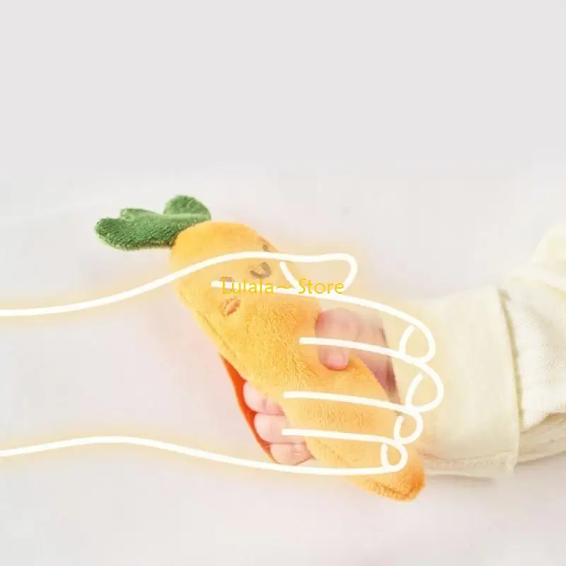 Y4QA encantador bebé reconfortante juguete ansioso apacigua muñeca para bebés 0 3 años mejora experiencia sensorial