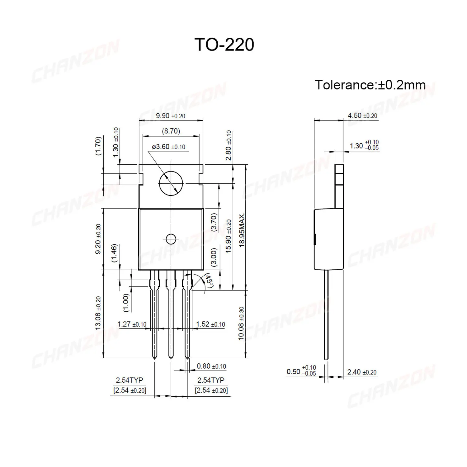 10pcs (5PCS 2SA1837 + 5PCS 2SC4793) TO-220 NPN PNP Transistor Kit Bipolar Junction BJT Triode Tube Fets DIY Integrated Circuits