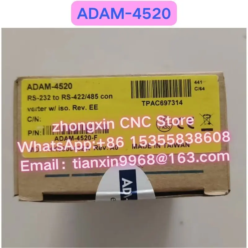 New original ADAM-4520 converter RS232 to RS422/485 module with light isolation ADAM4520 spot