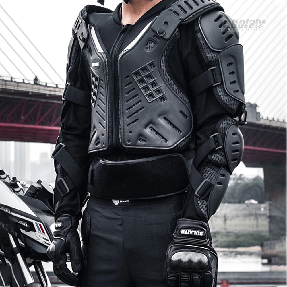 Motorcycle Jacket Men\'s Biker Jacke Armor CE Protector Motorbike ATV Motocross Protection Jacket Men Moto Riding Protective Gear