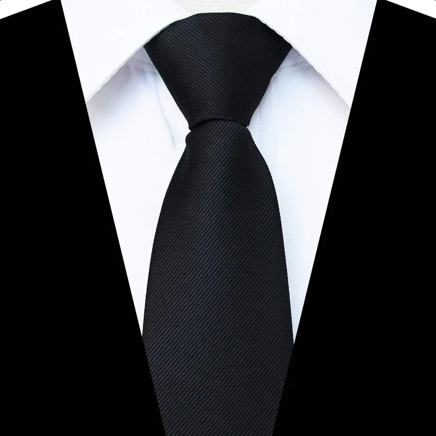 3.15 Однотонный регулируемый галстук для бизнеса и свадьбы