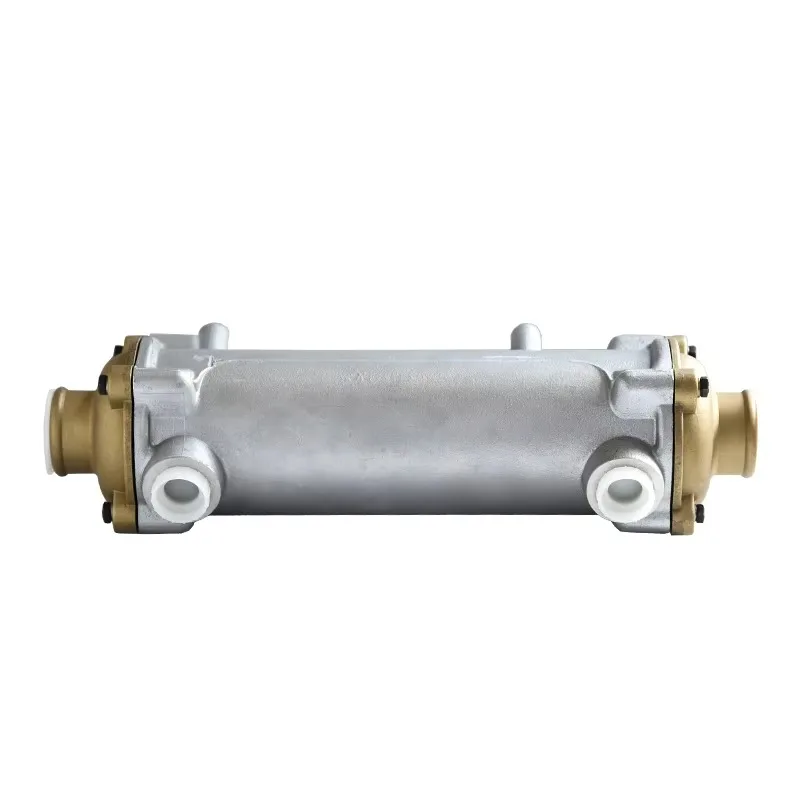 Fabricação nova chegada caixa de engrenagens marinha refrigerador de óleo planta caixa de engrenagens refrigerador de óleo para motor marinho