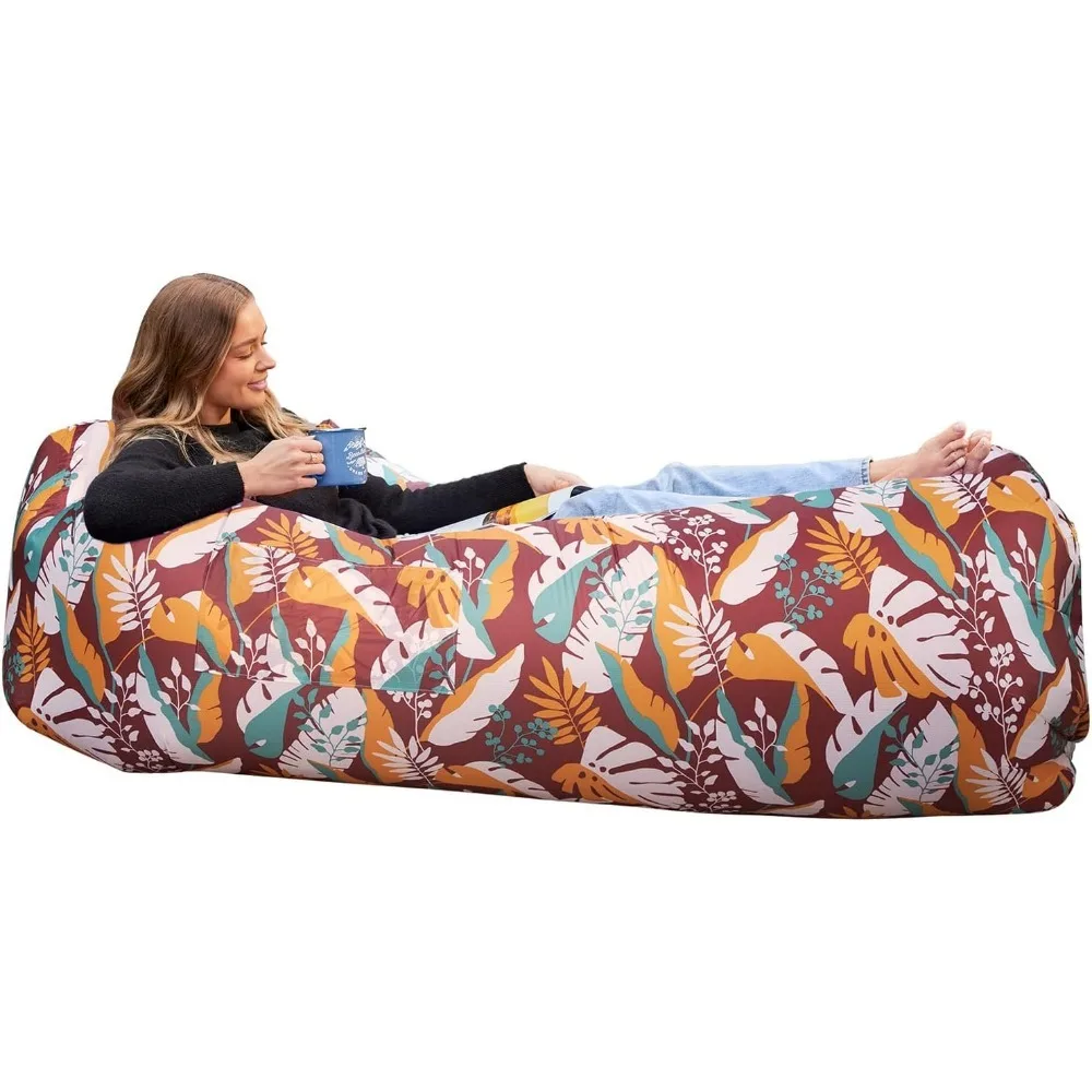 

Inflatable Sun Lounger, Air Sofa, Portable, Waterproof and Leak-Proof, Ideal for Backyard, Camping, Picnics and Music Festivals