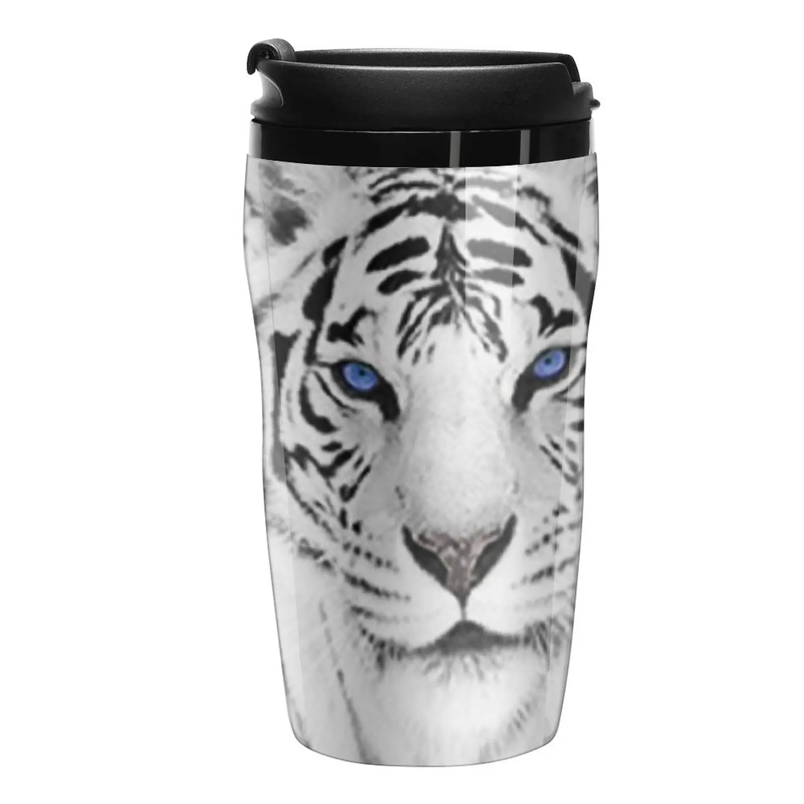 

New White Tiger Travel Coffee Mug Coffee Bowl Espresso Shot Sets Of Te And Coffee Cups