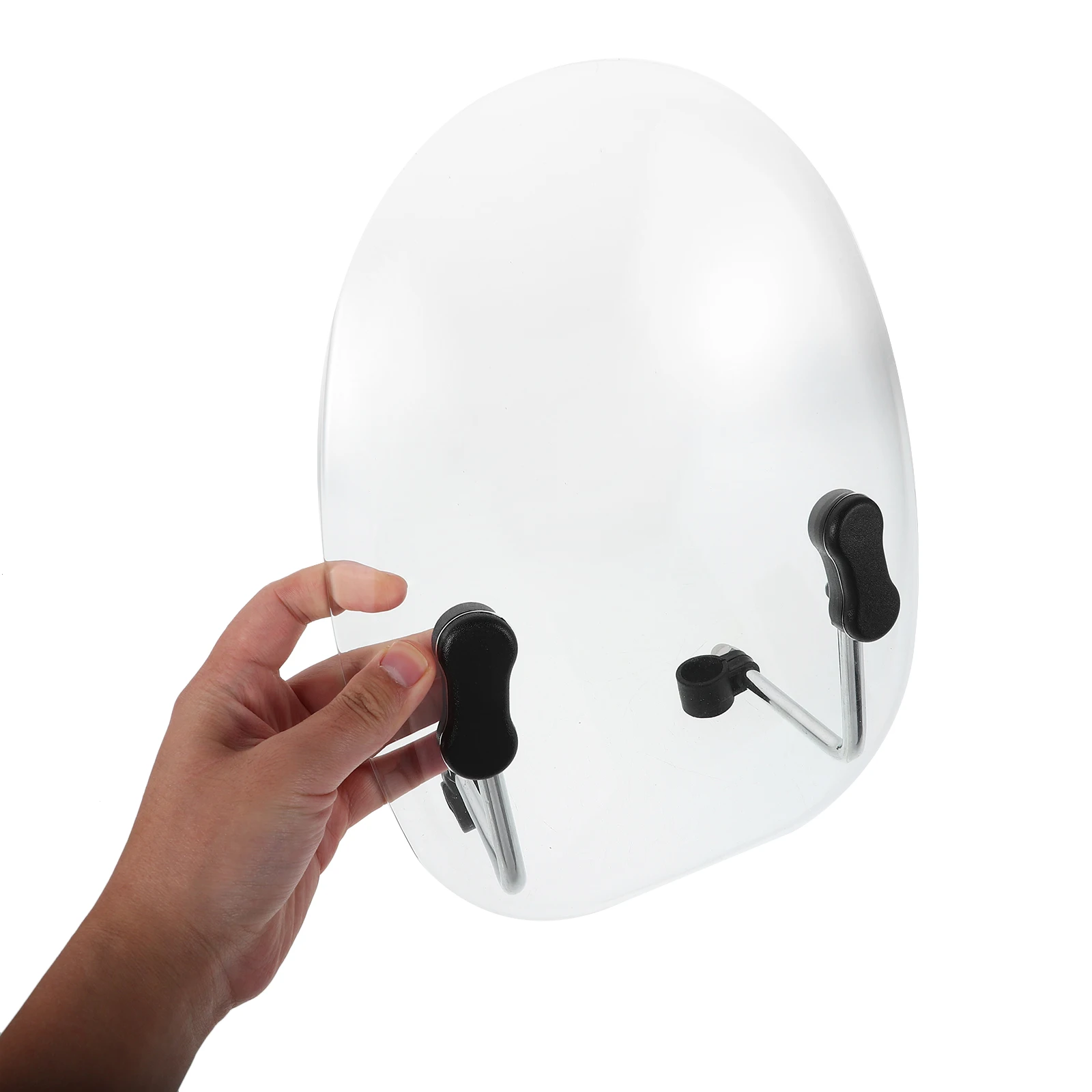 

Front Windscreen for Kids Scooter Seat Universal Clear PC Wind Baffle Replacement Part Mobility Accessories Motorbike