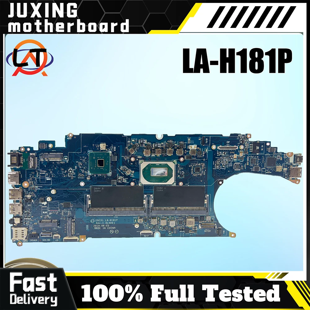 

LA-H181P For DELL Precision Latitude Precision 3541 5501 LA-H181P Mainboard i3 i5 i7 CPU Laptop Mainboard