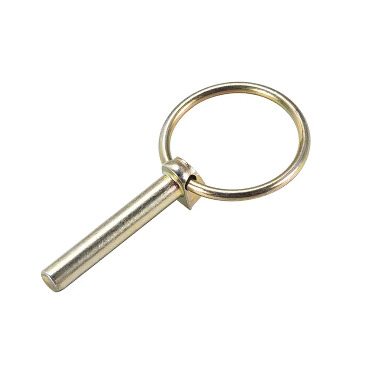 8PCS 5/16 Lynch Pin with Ring Heavy Duty Safety Fixing Locking Pins for Farm Tractors Trailers Trucks Mower Accessories