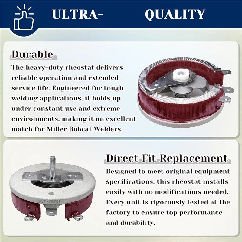 ABDJ-Rheostat 300W 34 Ohm 605960,65978 188635 لحام متوافق مع CC 401 DXQ 600 DX 302P 400D Trailb 44D، RHC-3 RHC-14 RHCS-3