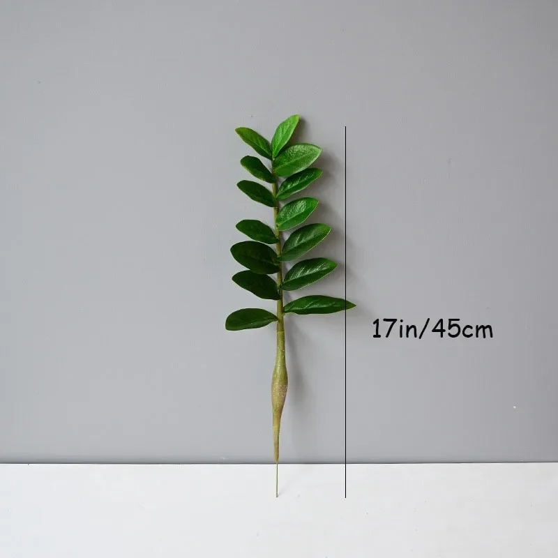 51in Gefälschte Pflanzen Große Künstliche Ficus Pflanzen Zweige Kunststoff Gefälschte Leafs Grün Banyan Baum Für Haus Schlafzimmer Garten Shop Decor – Detail 12