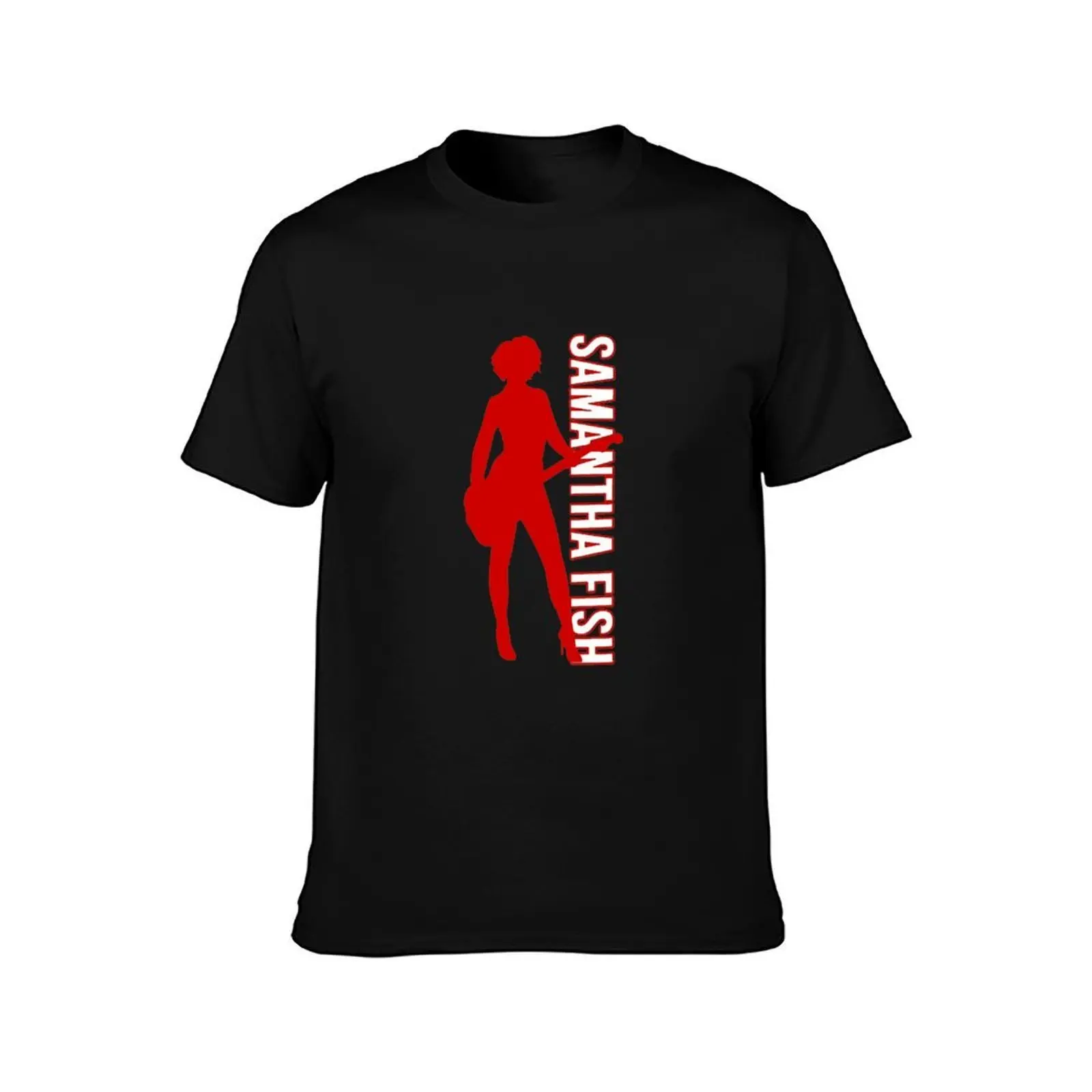 samantha T-Shirt Summer Casual Cotton Tee Oversized Streetwear Tops Vintage Graphic Print Loose Fit Short Sleeve