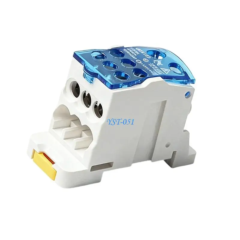 E15A Din Terminals Block In Several Out 125A Junction Box For Stable Power Distribution Easy to Installation