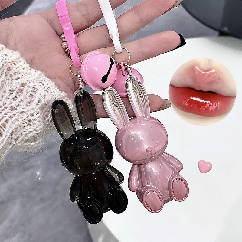 

Black rabbit water light lip glaze mirror moisturizing Dudu lip color rendering tender makeup enhancing complexion lip gloss