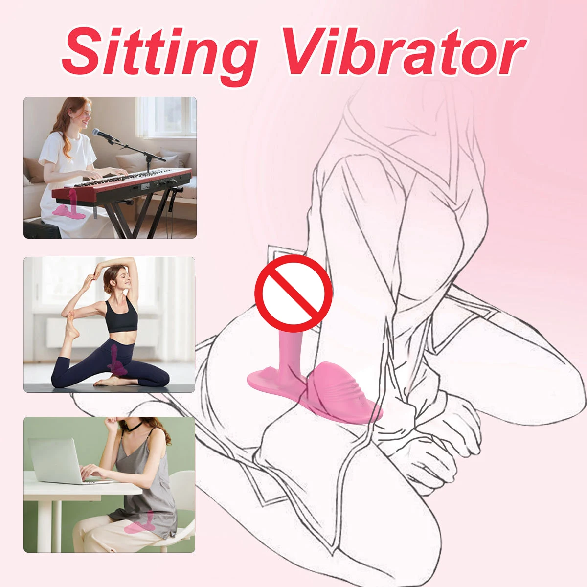 Vibrador con Control remoto por aplicación para mujeres sentarse y andar Anal punto G estimulador de clítoris orgasmo Vaginal juguetes sexuales para adultos parejas