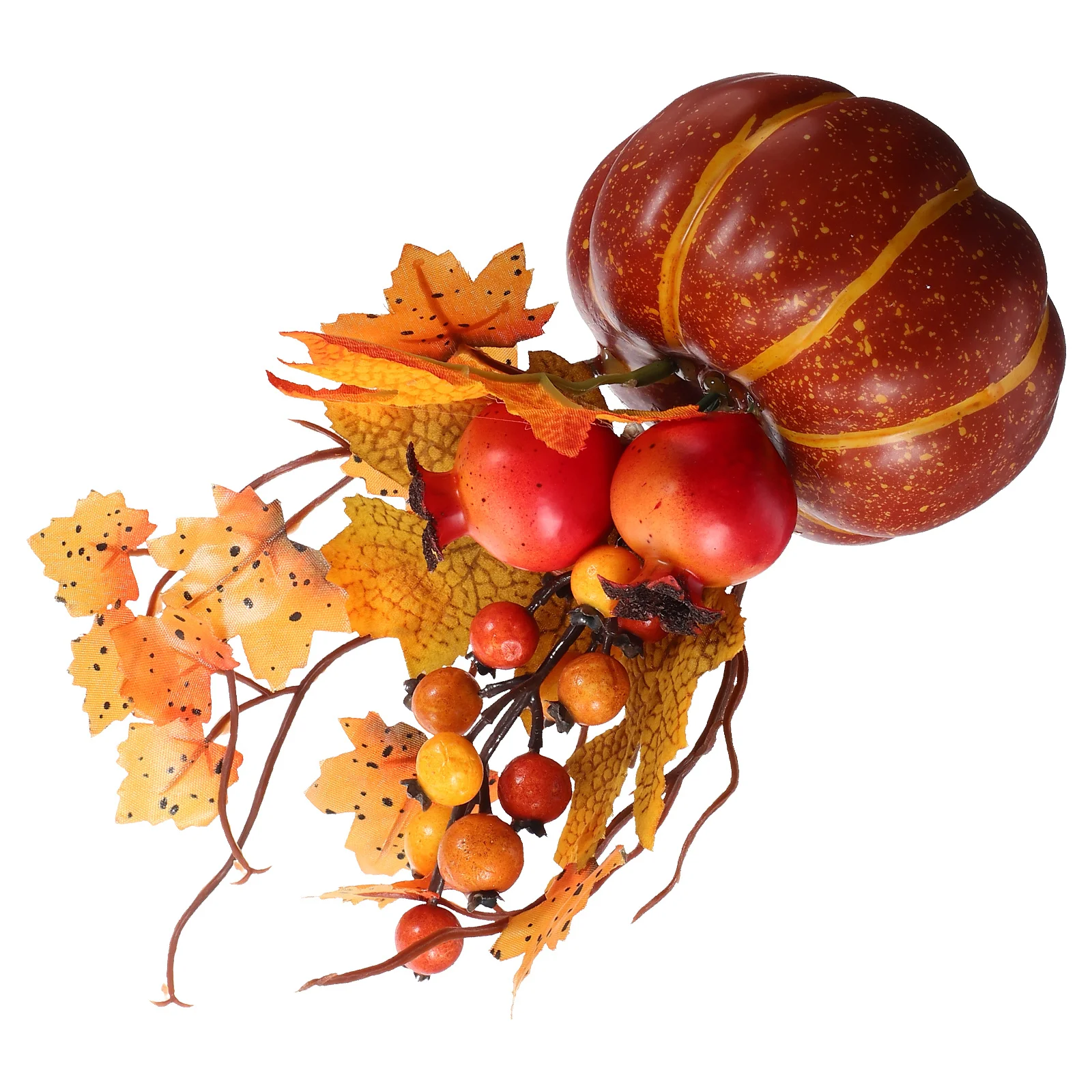 

Simulation Pumpkin Maple Leaf Autumn Table Centerpiece Thanksgiving Fall Festival Decoration Pumpkin Halloween Fall Prop