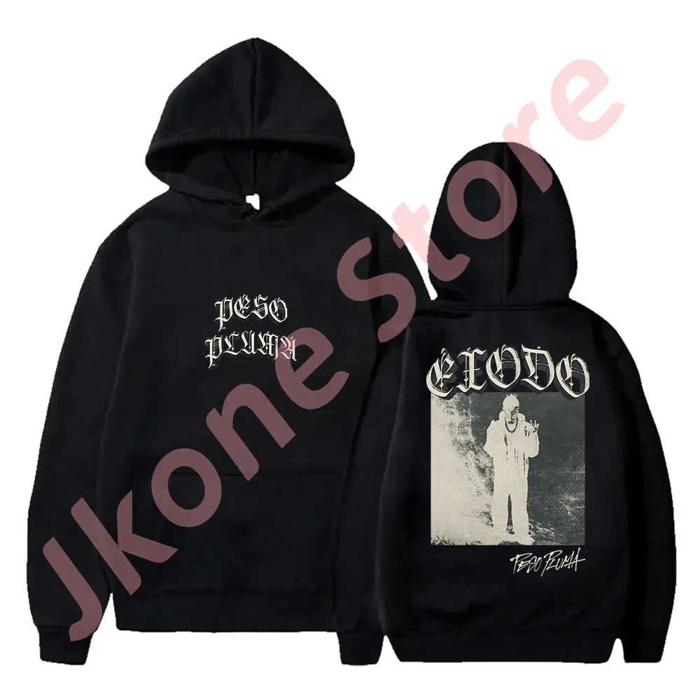 

Peso Pluma Exodo Album Merch Hoodies 2024 Tour Logo Pullovers Women Men Fashion HipHop Streetwear Sweatshirts