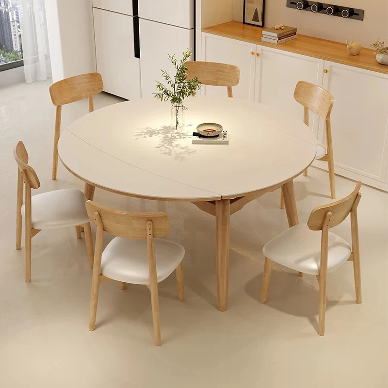 الإبداعية فريدة من نوعها طاولة طعام المنظم دراسة الحدث الفاخرة طاولة طعام المطبخ الشمال جولة Mesas دي Comedor الأثاث العصري