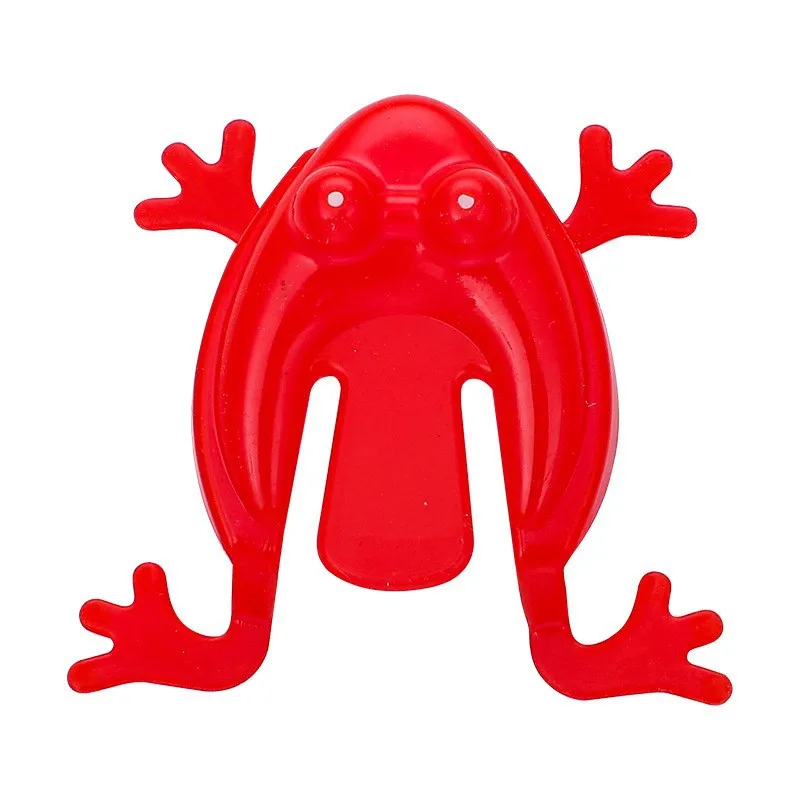 Grenouille sautante en plastique de couleur unie, jouet éducatif pour enfants, cadeau pour cadeaux de fête pour enfants, 20/50 pièces