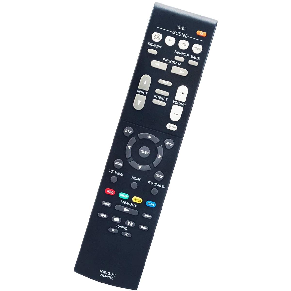 A57G-RAV552 Replace Remote Control for Yamaha AV Receiver RX-V379 RX-V479 RX-V579 RX-V381 RX-V383 RX-V385 HTR-3068 TSR-5790BL