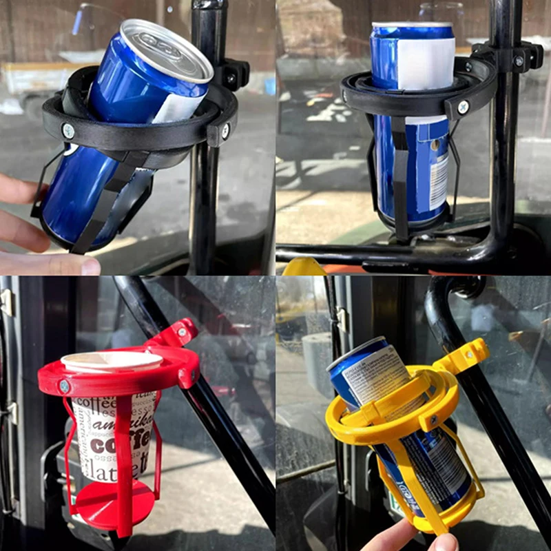 Gyroscopic Cup Holder 3D Motorcycle Drink Holder No Spill Self Leveling Cup Holder Clamp Adjustable Clip On Hanging Cup Holder