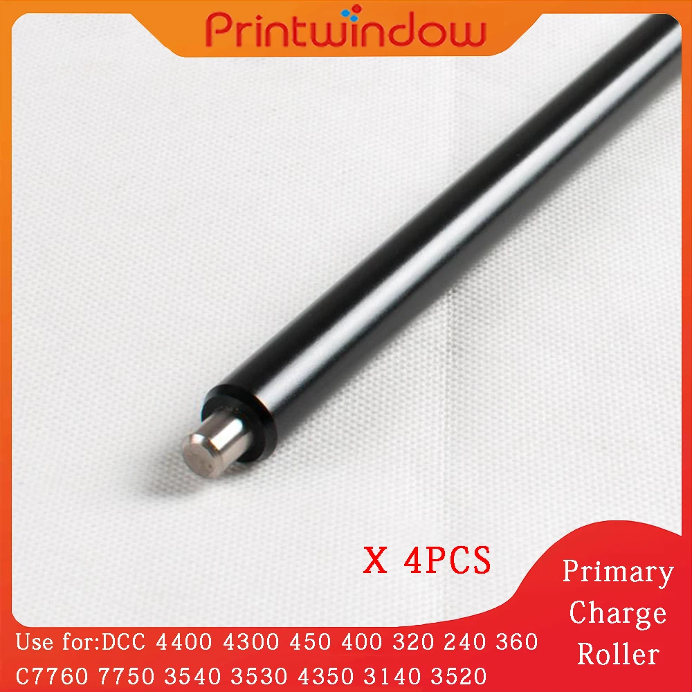 

4 шт. первичный зарядный ролик для Xerox DCC 4400 4300 450 400 320 240 360 C7760 7750 3540 3530 4350 3140 3520 PCR